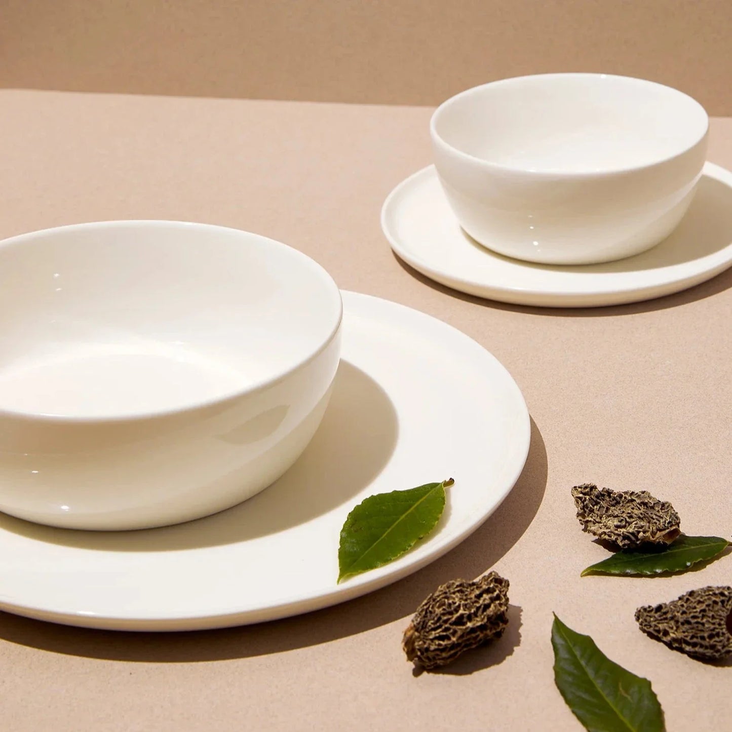 Slim Dinnerware Set - White